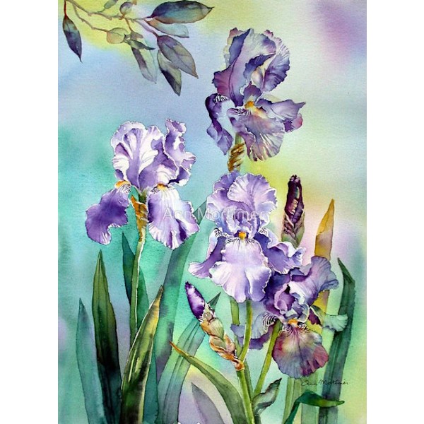 30x40cm 5D DIY Diamantmålning Full,Fleurs#D,DIY Diamant Rhinest