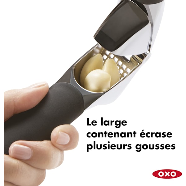 Good Grips - Hvitløkspresse - Manuell Hvitløkspresse - Rustfritt Stål
