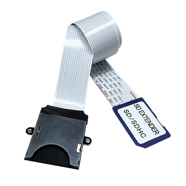 SD til SD Kort Forlængerkabel Kortlæser Adapter Fleksibel Extender Micro-SD til SD/SDHC/SDXC Hukommelse C