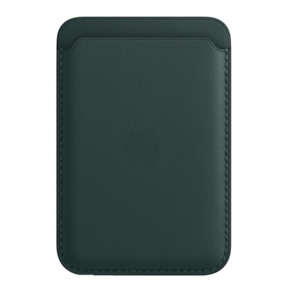 /#/Apple Nahkakorttikotelo MagSafella iPhonelle - Metsänvihreä/#/