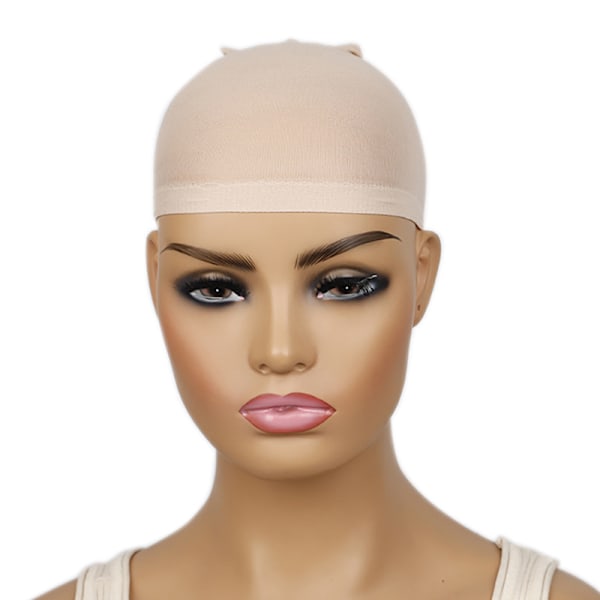 /#/15 stk Komfortable Myke Jersey Unisex Parykk Net Cap Snood (Hudfarge)/#/