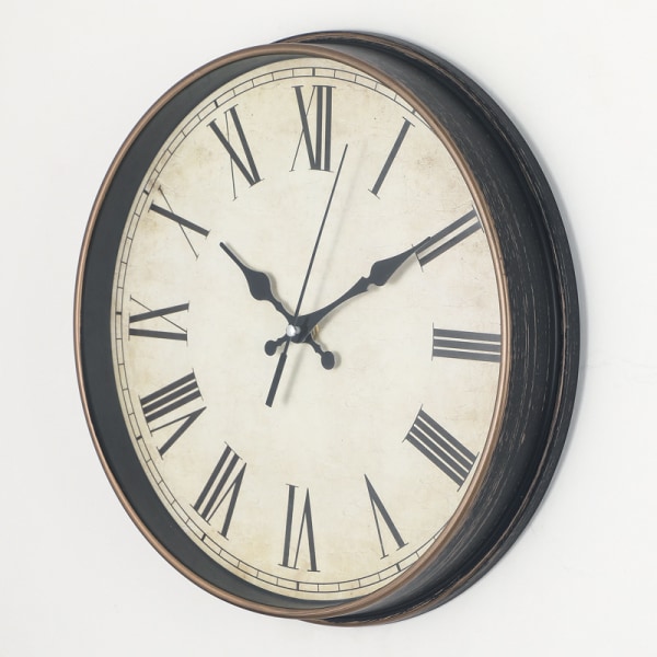 /#/12 inch Roman numeral wall clock/#/