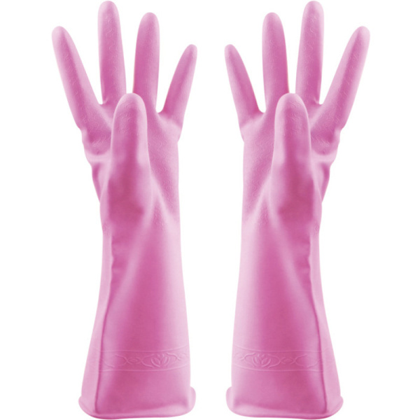 Blue-s-Woman Vaskhandsker Tykk PVC Husholdningsrengøring