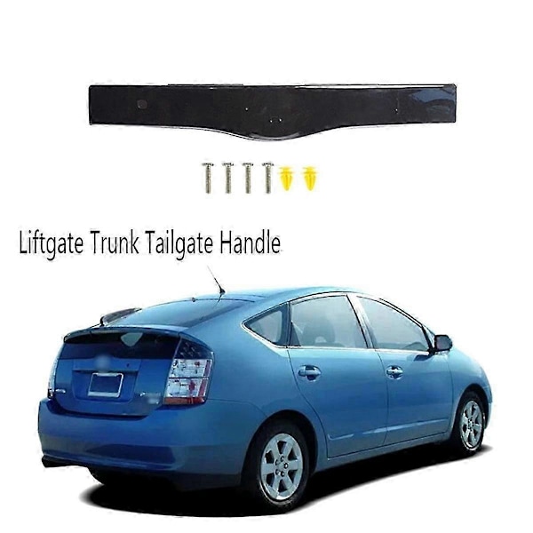 Svart Bakre Ytre Dørhåndtak Bagasjeromsluke for Prius 2004-2009