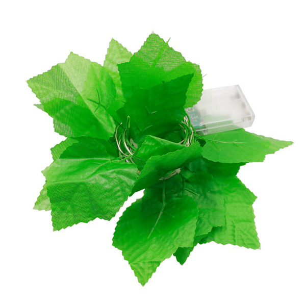 #LED-krans 2M Soverom Festdekorasjon Kunstig Blomst Vine#