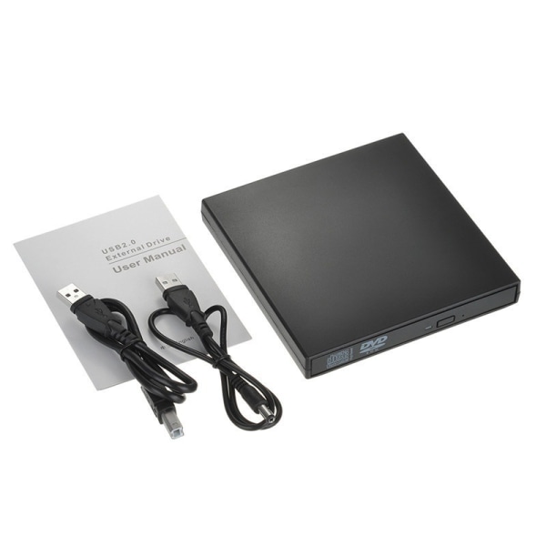 Extern CD/DVD-enhet med USB 2.0