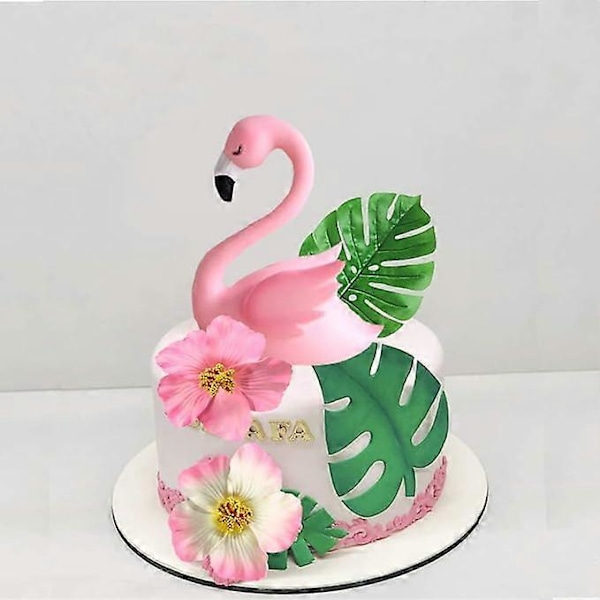 Iso Flamingo Kakunkoriste Flamingo Syntymäpäiväkakun Koristelu Flami