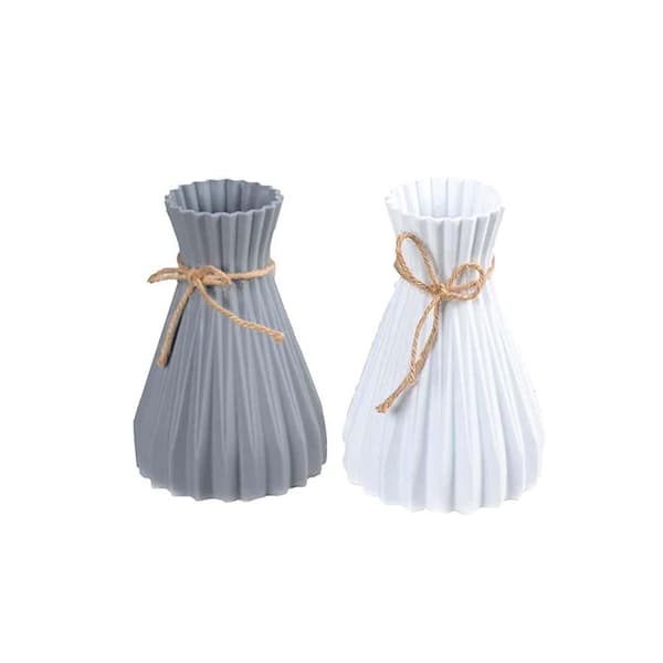 #(2 st) Deko vas plastvas modern dekoration#