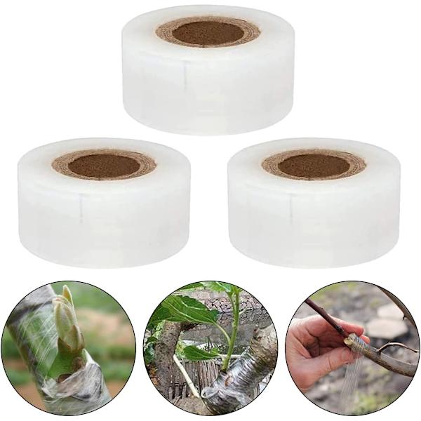 3 kpl Grafting Stretch Tape 200mx3cm Biohajoava Stretch Tape S