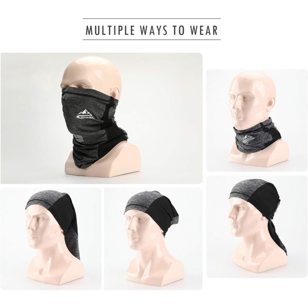 Multifunktion Neck Gaiter Mask Tørklæde Unisex Neck Gaiter Tørklæde UV