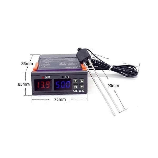 Jordfuktighetssensor Modul STC-3029 för Växtodling i Europa AC Fuktighetsregulator