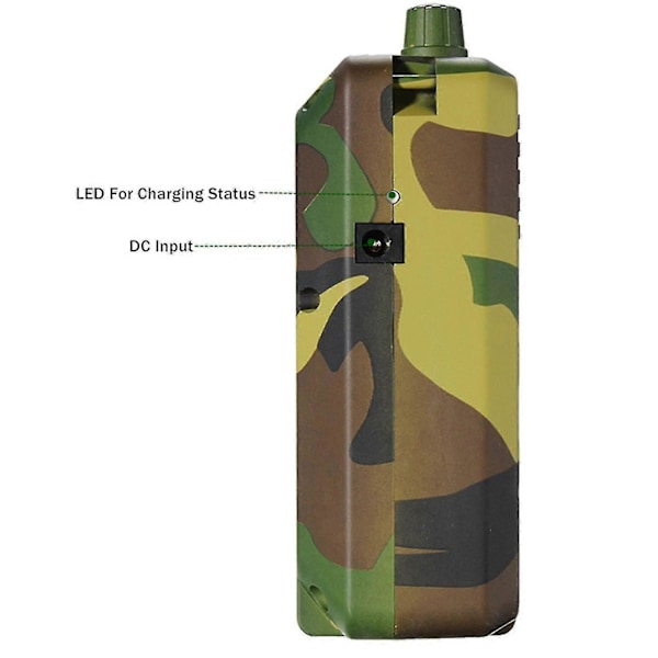 Elektronisk Fuglekald med Fjernbetjening, Camouflage Jagt Lokkefugt Højttaler