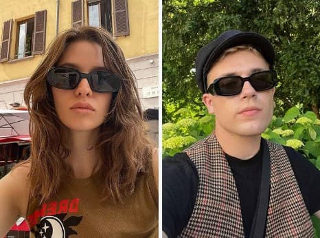 Trendiga Rektangulära Solglasögon för Kvinnor och Män - Goulding