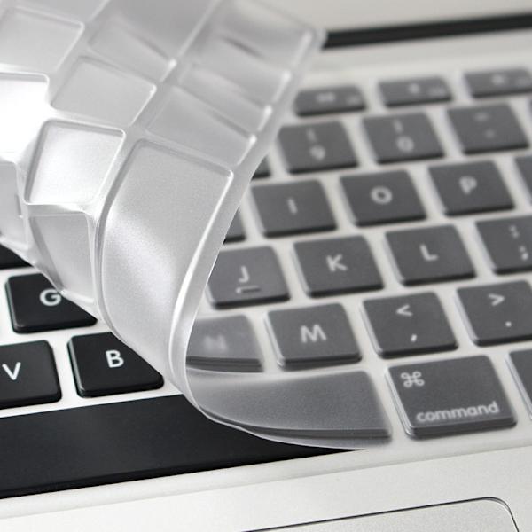 2 kpl Ultra-ohut TPU-näppäimistösuoja yhteensopiva MacBook Euroopan No Touch bar 13 (A1708) Skin kirkas kirkas