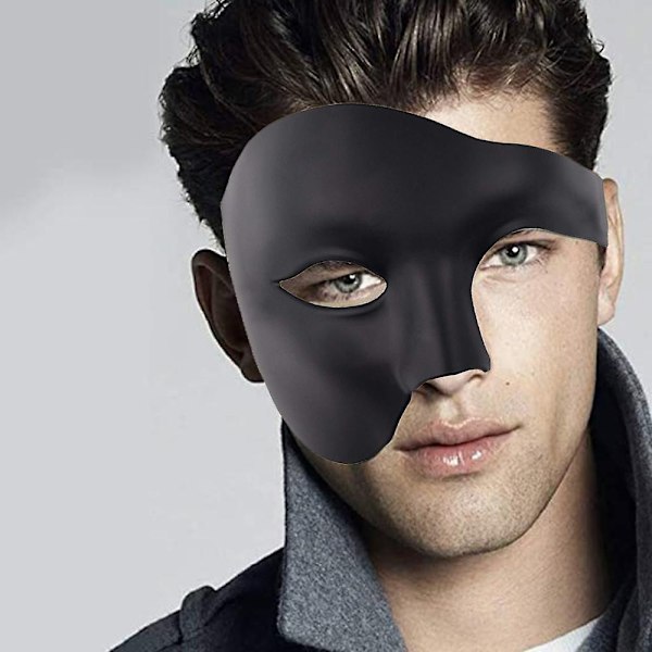 Halloween-maske for menn, øyemaske, party-hodeband, øye, spøkelse