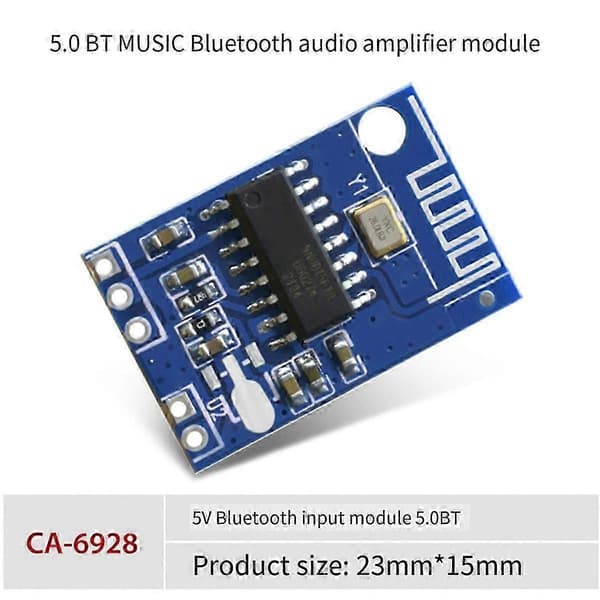 10 stk. Bluetooth-modul CA-6928 Bluetooth-lydmodul 5V 5.0 BT Bluetooth-høyttaler lydforsterker