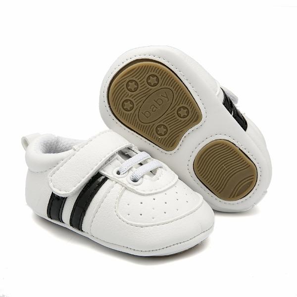 Baby Dreng Pige Første Gåsko Spædbarn Anti Slip Træner Sneak