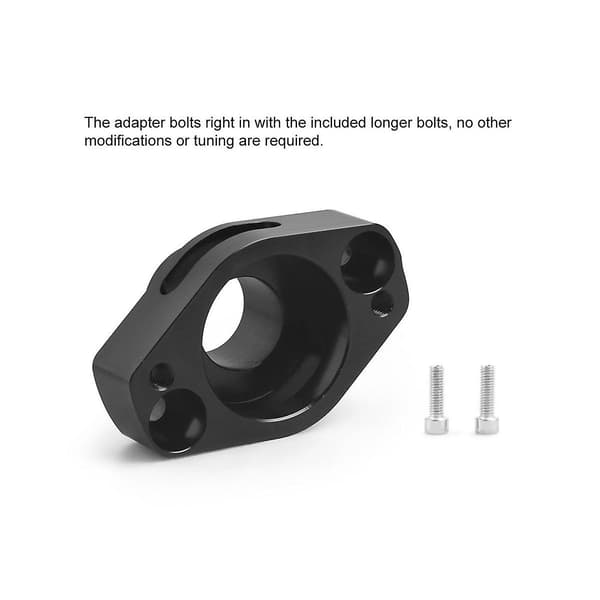 Sort Turbo Blow Off Ventil Adapter Bov Til 2016+ 3.5 , 2016+ 2.7