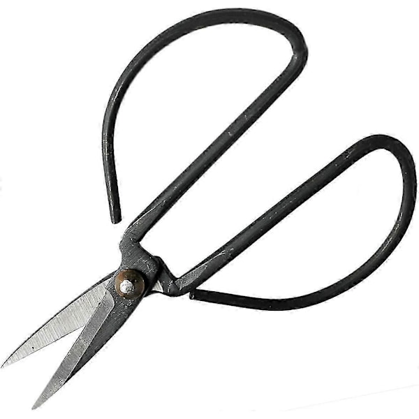 Nostalgiska saxar i gjutjärn 17cm x 9cm Svart Brun Bonsaisax