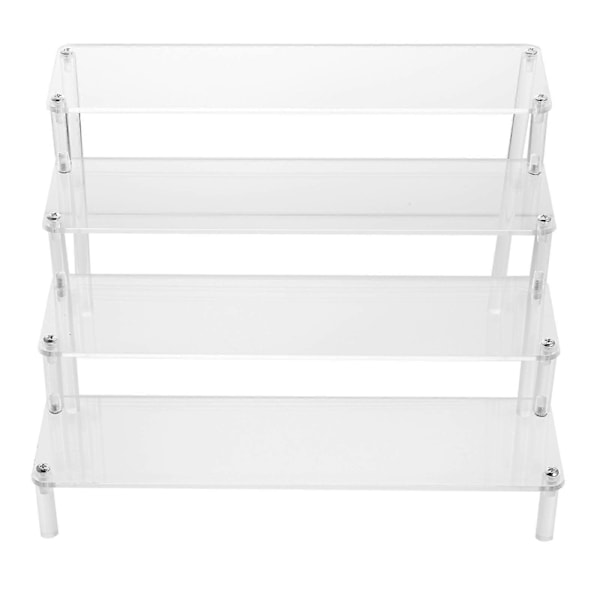 Transparenta Glas Samlarobjekt Display Organizer Hylla Klar Akryl Display Rack Solglasögon Showcase Akryl Muffin Ställ