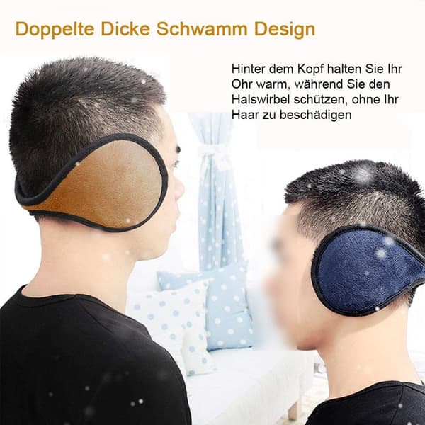 #4-pack öronvärmare, unisex öronmuffar#
