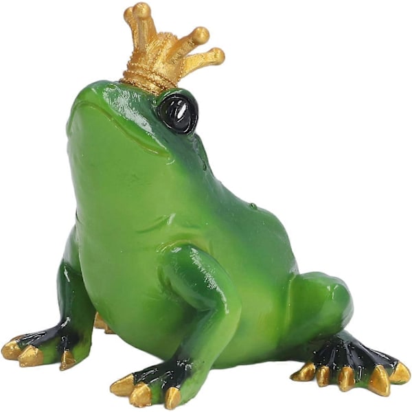 Mini Sammakko Kruununprinssi Figuriinit, Eläväisen Söpö Synteettinen Hartsi F