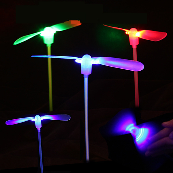 30 stk Bambus Libelle, Streng Libelle Leke, LED Bambus Libelle