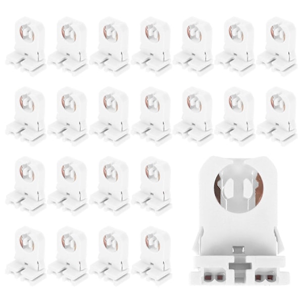 30 kpl Lampunpidikkeen Vaihto G13 Lampunpidike T8 T12 Led-putken Pidike Lisävaruste