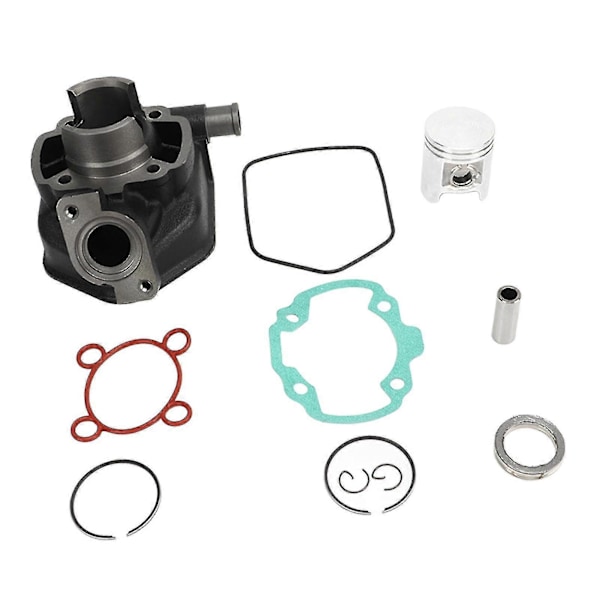 50cc Motor Kolv Cylinder Kit 40mm Diameter Packningsring Set Ersättning För Peugeot Speedfight 3/4 2-Takt