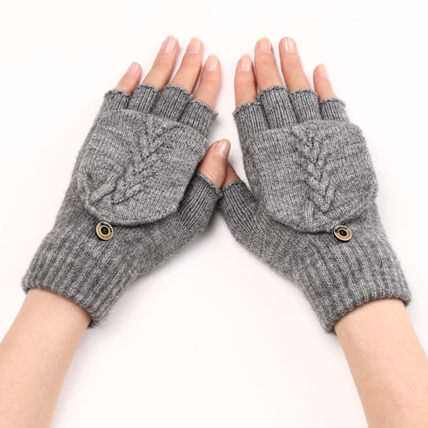 #Strikkede handsker foldbare vanter foldbare handsker med varme#