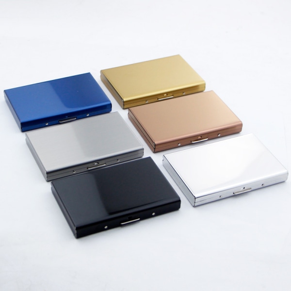 /#/RFID Slim Metal Credit Card Holder Wallet for Ladies and Men,Cre/#/