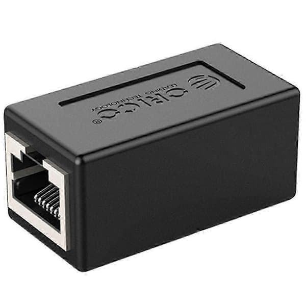 Netværkskabel Konnektor RJ45 Han-Til-Han Tovejs Computer Forlænger Netværkskabel Interface Conv