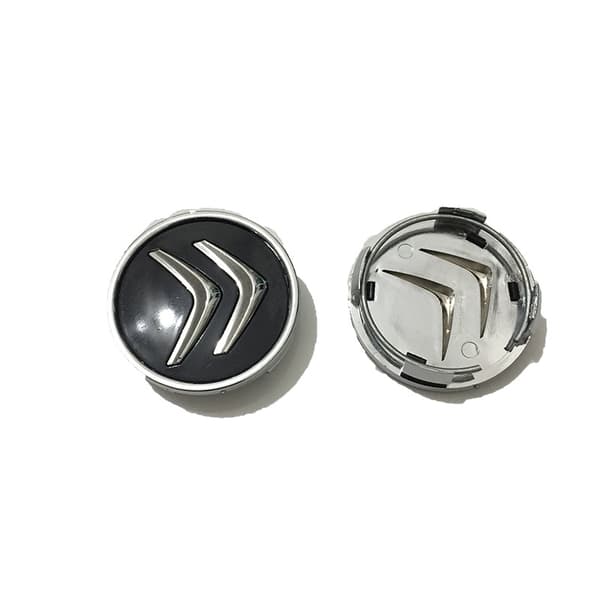 4 st 60 mm Navkapslar Hjulfälg Skydd Emblem Logotyp för Citroen