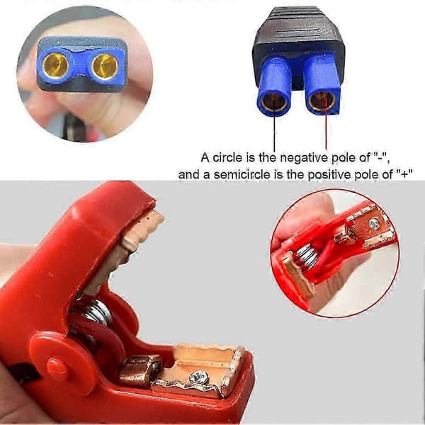 Bil Nödstart Strömbatteri Klämma Anslutningskabel Bil Jump Starter