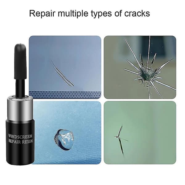 3 Sæt No Trace Reparationssæt til Revnet Glas