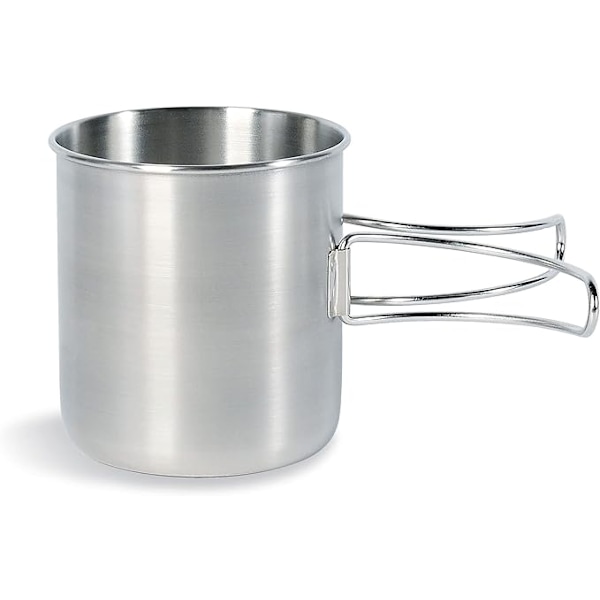 #Handtag Mugg – Rostfritt Stål Mugg med Vikbart Handtag#