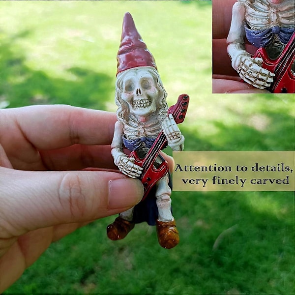 Skjelett Hagedverger, Skjelett Dekorativ Miniatyr Fe Hage