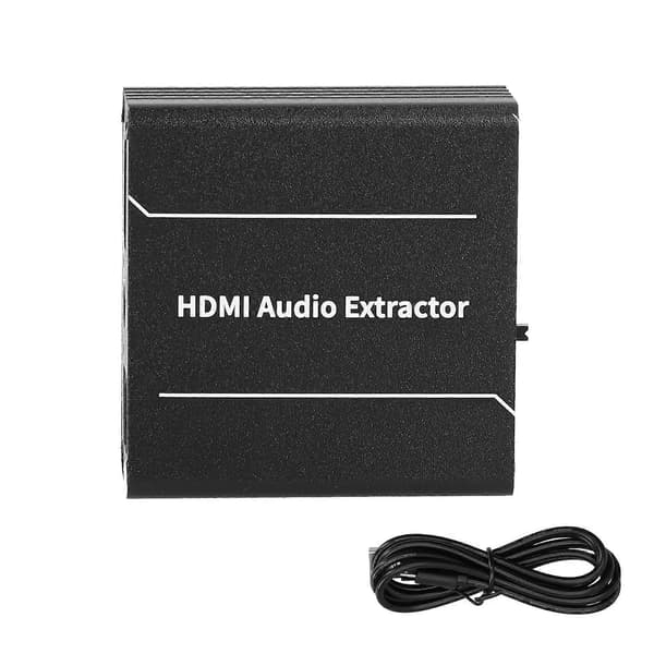 4K HD Multimedia Interface Audio Extractor Korkean resoluution stereo surround-ääni 5.1 Audio Splitter