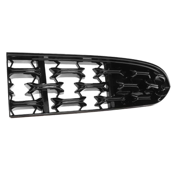 2 stk. Front Grill Beskyttelse Blank Sort Front Grill Mesh Indsatser Trim Erstatning til Mazda CX?5 2022+