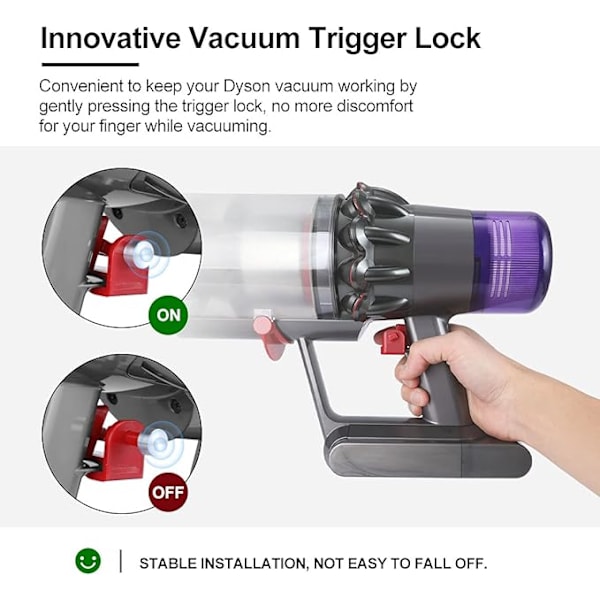 Dyson v6v7v8v10v11v15 -imurin pääkytkimen lukko