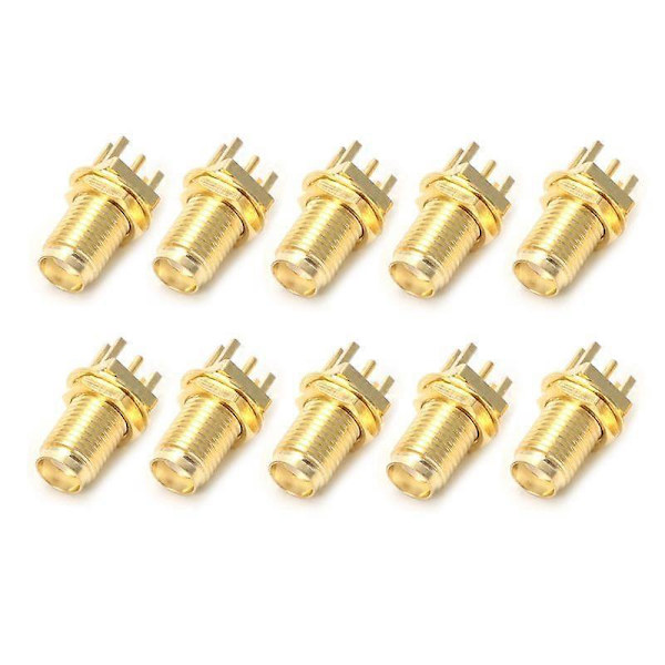 PCB-montering SMA hun-jack lige RF-konnektor