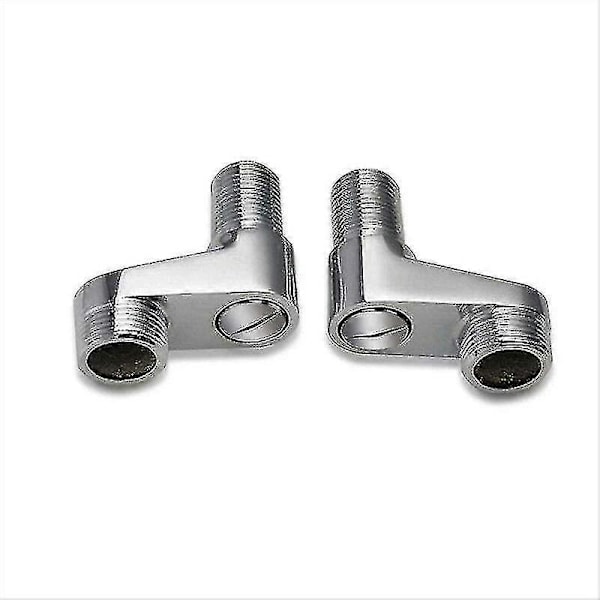 2 Pak Badekar-Hane Adapter, Justerbar Svingarm, 25mm, 20mm, Bruserhane, Badeværelseshane, Massiv Messing Blandingshane B