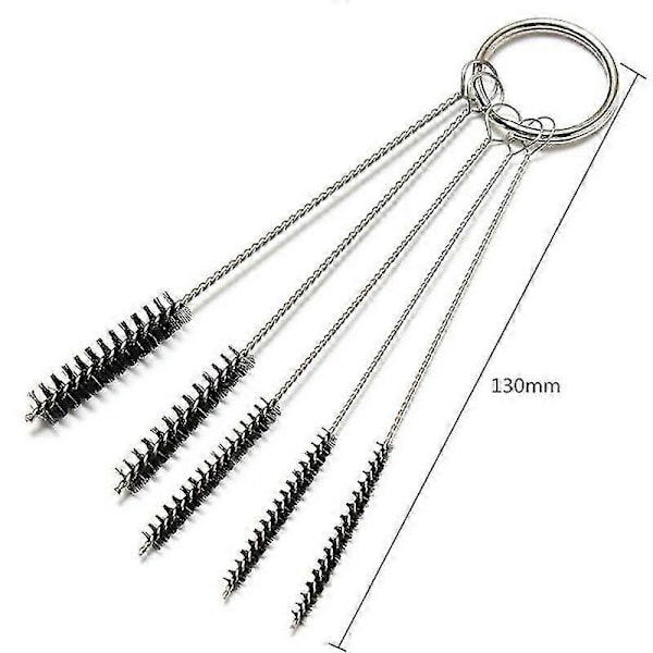 3st/Set Airbrush Spray Rengörings- och Reparationsverktyg Kit Rostfritt Stål Nålborste Set