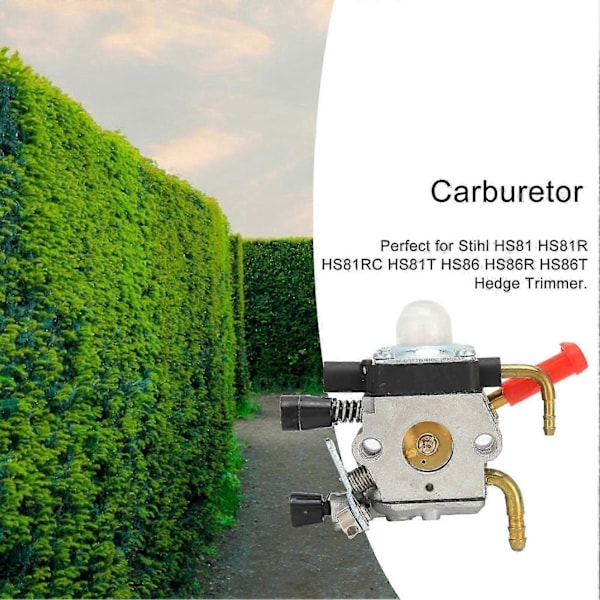 Karburator Udskiftning Passer til Stihl HS81 HS81R HS81RC HS81T HS86 HS86R HS86T Hækketrimmer P2025032600384