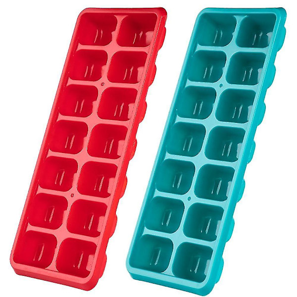 Isformar i plast för isbitar per form med lättsläppt design