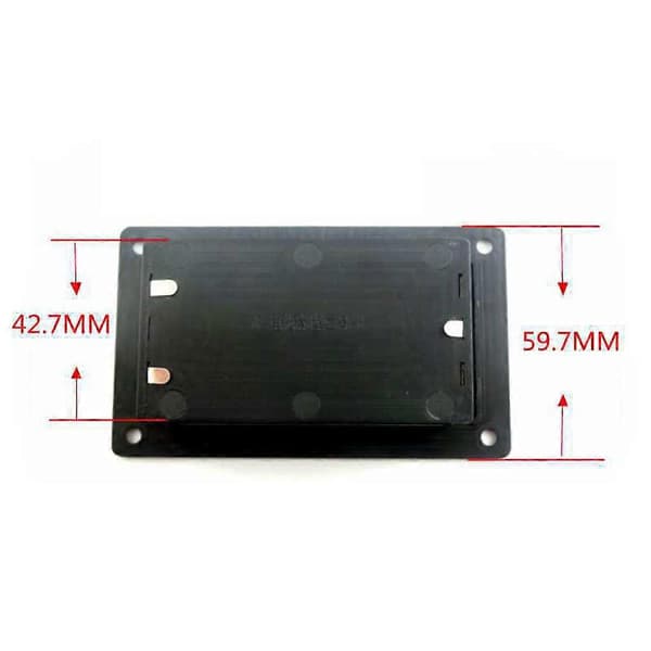 18650 Batteriholder Plastik Batteriholder Strømstik Serieforbindelse
