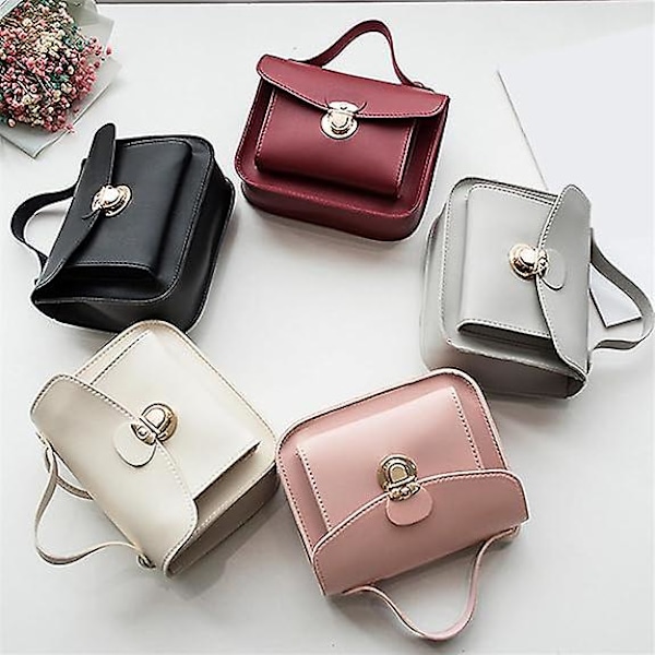 Dame Læder Top Håndtag Crossbody Taske Håndtaske Satchel Dame Skuldertaske Tote Taske Messenger Tasker