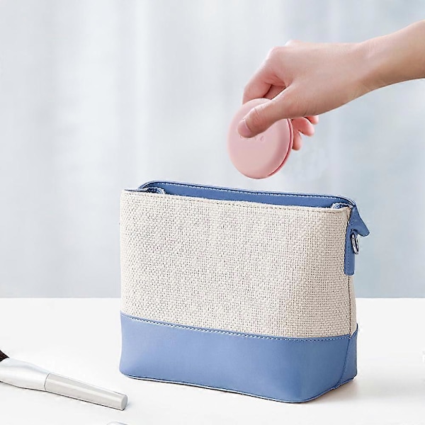 3 PAKKAUSTA Silikonipuuterivippakotelo, pehmeä, ihoystävällinen meikkivippakotelo, meikkipuuterivipan pidike matkoille, BPA-vapaa ja helppo puhdistaa