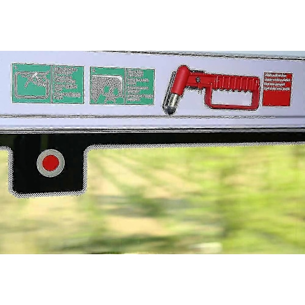 Kraftig Nödhammare För Fönster - Buss/buss/lastbil/bil Nödutgång Från Fönster - Krossa Glas