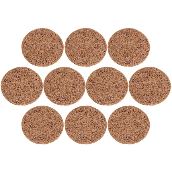 10 st Duva Häcknings Ägg Mat Bo Kokosfiber Mat Tillbehör Fågelmatta